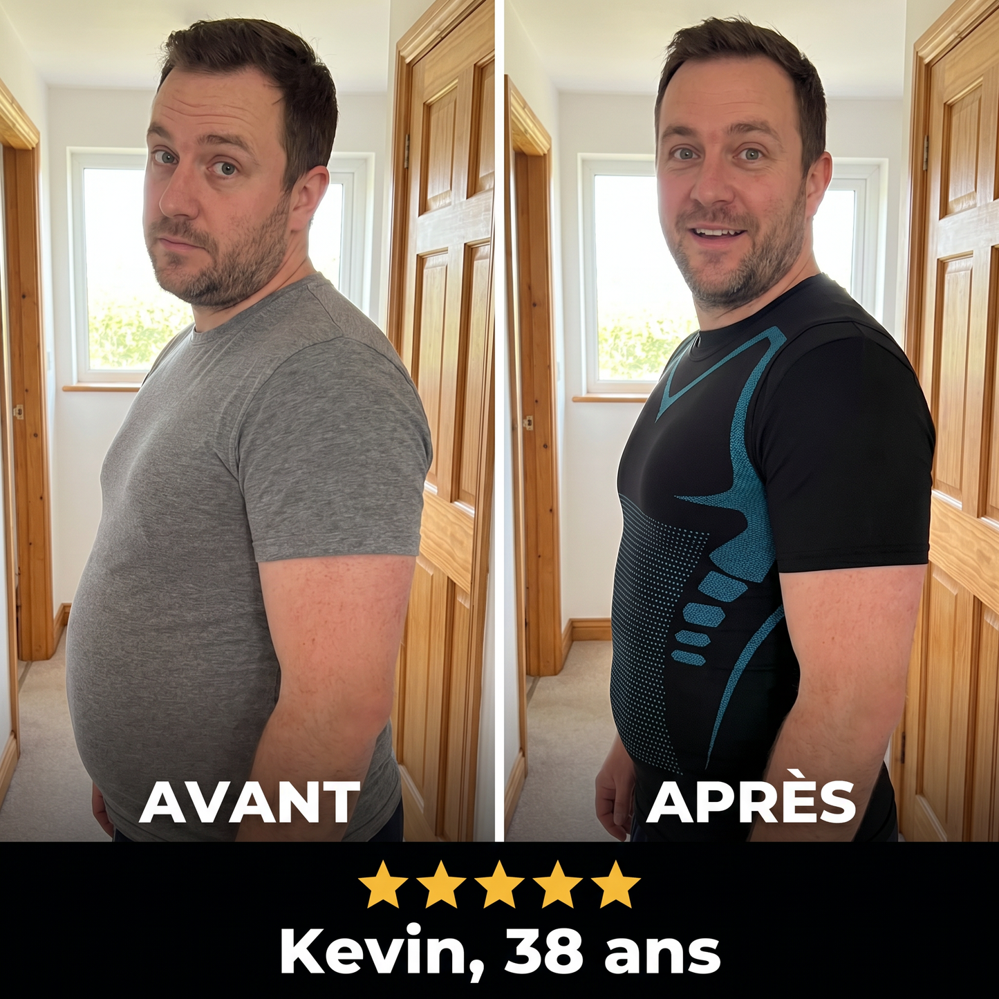 Gilet gainant ventre plat