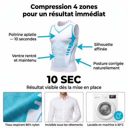Gilet gainant ventre plat